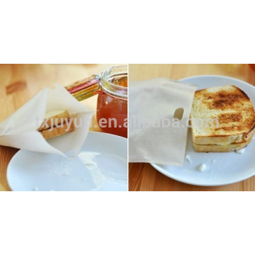 PTFE coated fiberglass reusable toaster bag